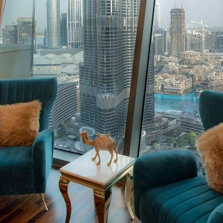 דובאי First Class 3Br With Full Burj Khalifa And Fountain View מראה חיצוני תמונה