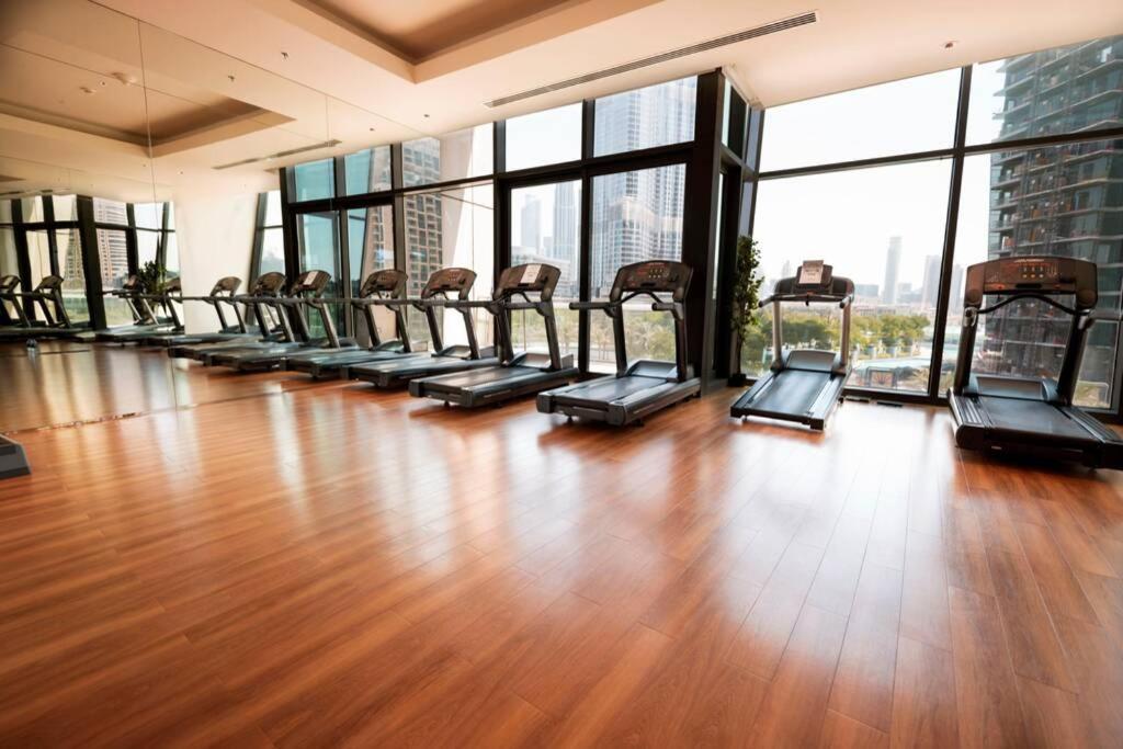 דובאי First Class 3Br With Full Burj Khalifa And Fountain View מראה חיצוני תמונה